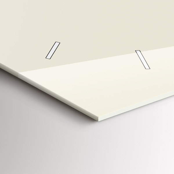 Reloj de cristal horizontal Hombre con barba y pipa