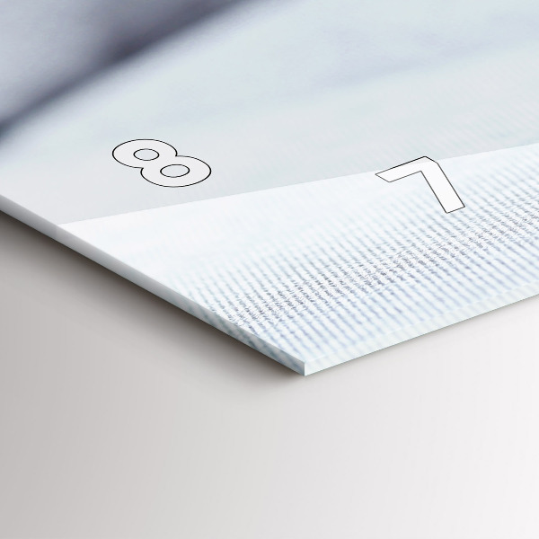 Reloj horizontal Gato en un sofá