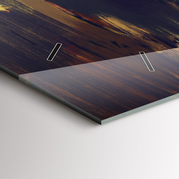 Reloj de cristal horizontal Impresionismo en el arte Mercado