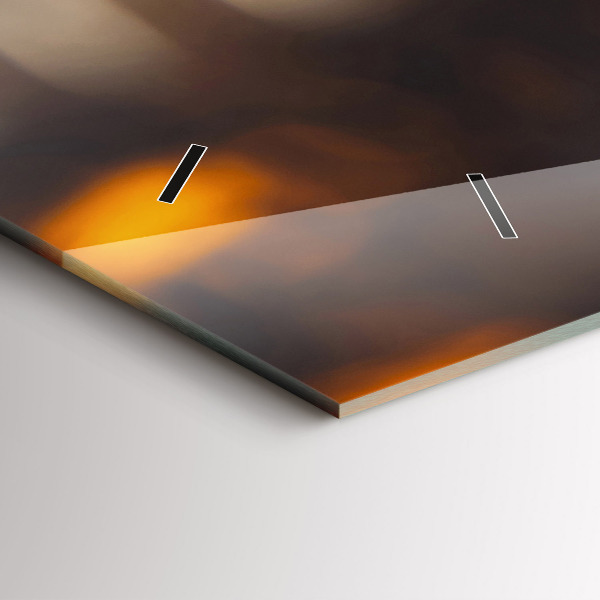 Reloj de cristal horizontal Botellas de cristal