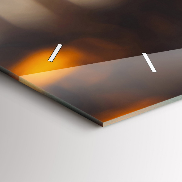 Reloj de cristal horizontal Botellas de cristal