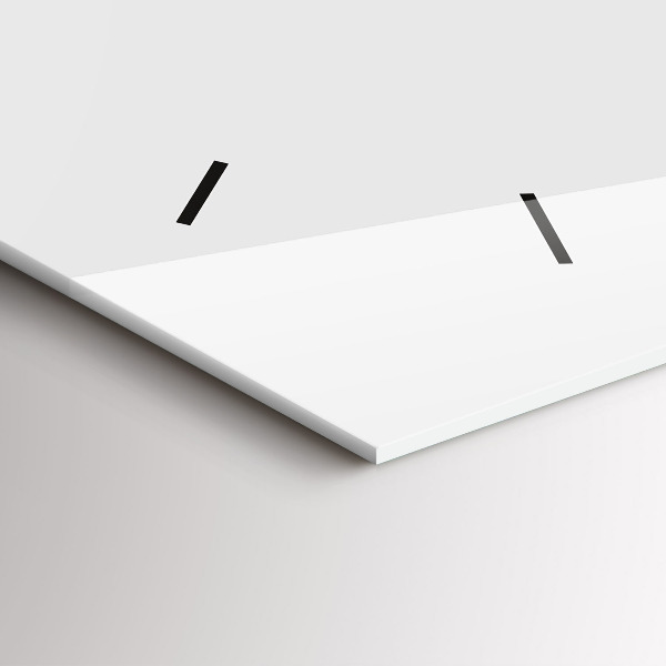 Reloj de cristal horizontal Dibujo oso