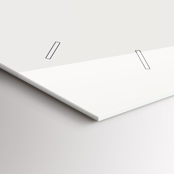 Reloj de cristal horizontal Jazz en Nueva York