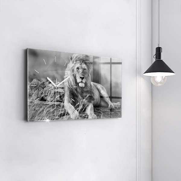 Reloj horizontal Abstracto - León