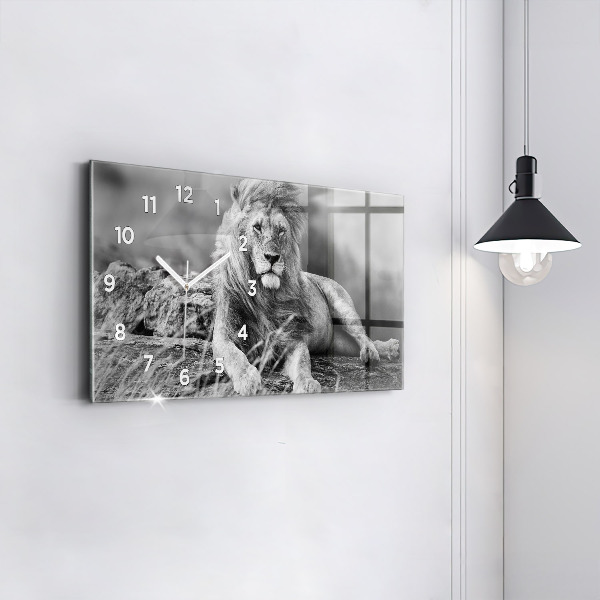 Reloj horizontal Abstracto - León