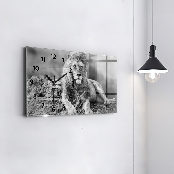 Reloj horizontal Abstracto - León
