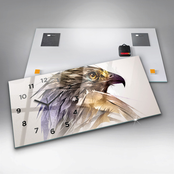 Reloj horizontal Ave rapaz