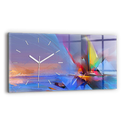 Reloj horizontal Paisaje marino