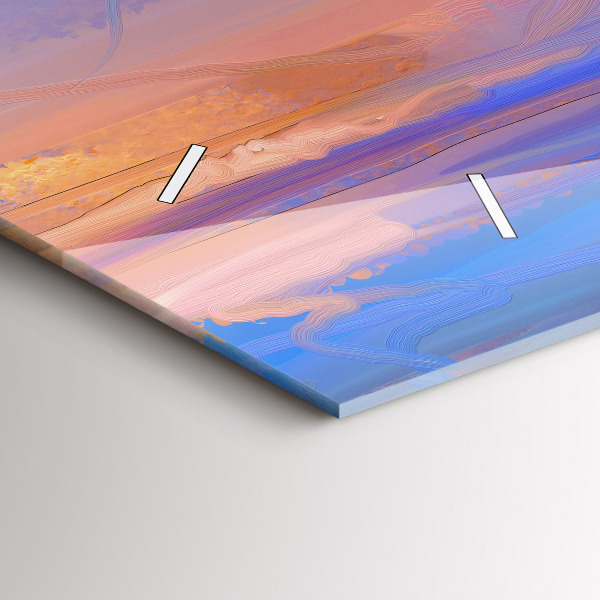 Reloj horizontal Paisaje marino