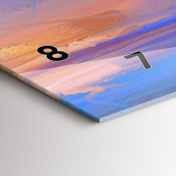 Reloj horizontal Paisaje marino