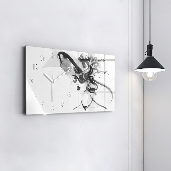 Reloj de cristal horizontal Mujer a la moda