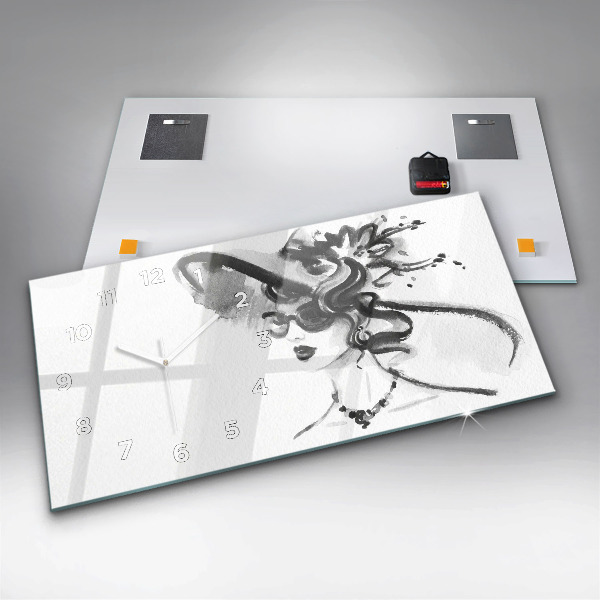 Reloj de cristal horizontal Mujer a la moda