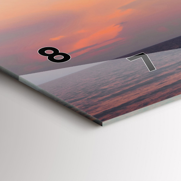 Reloj horizontal Surf en la playa