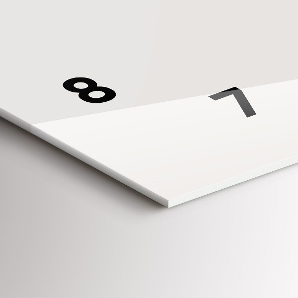 Reloj horizontal Retrato pintado de un tigre