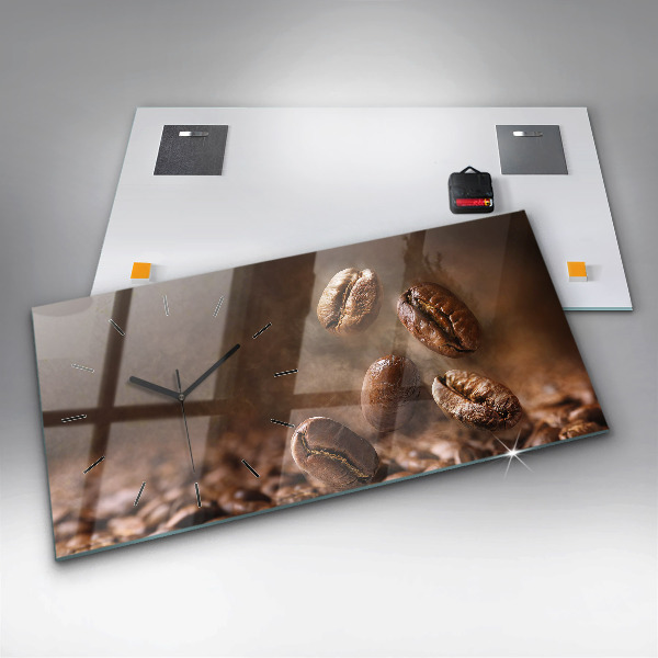 Reloj horizontal Granos de café