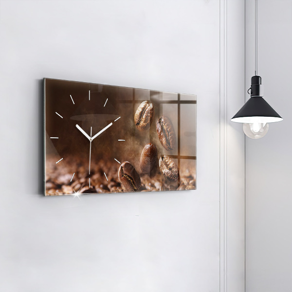 Reloj horizontal Granos de café