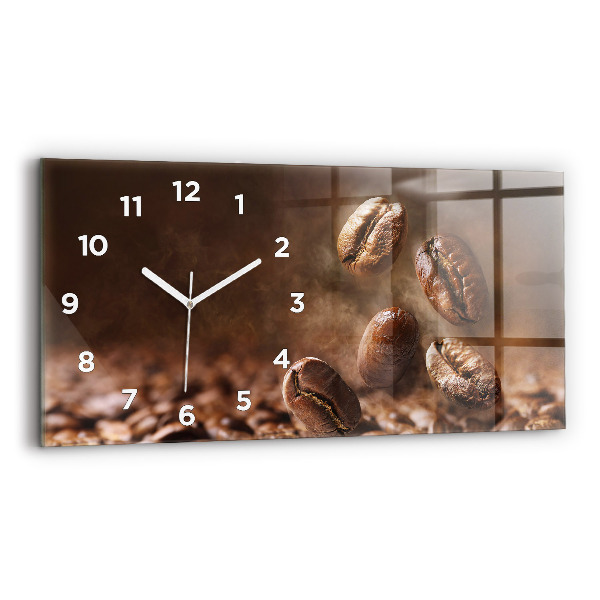 Reloj horizontal Granos de café