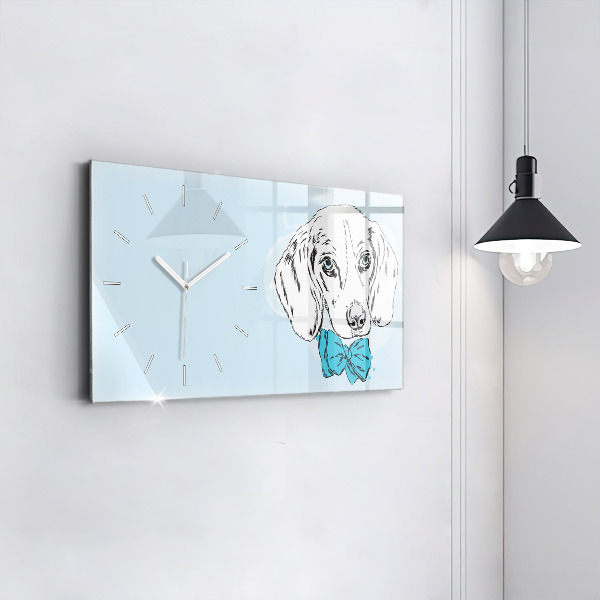Reloj horizontal Perro cachorro
