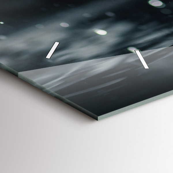 Reloj de cristal horizontal Tomate