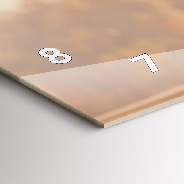 Reloj horizontal Botellas de vino