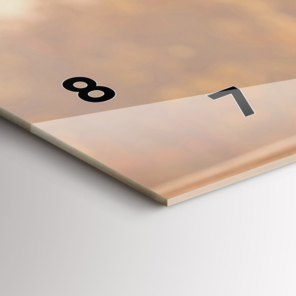 Reloj horizontal Botellas de vino