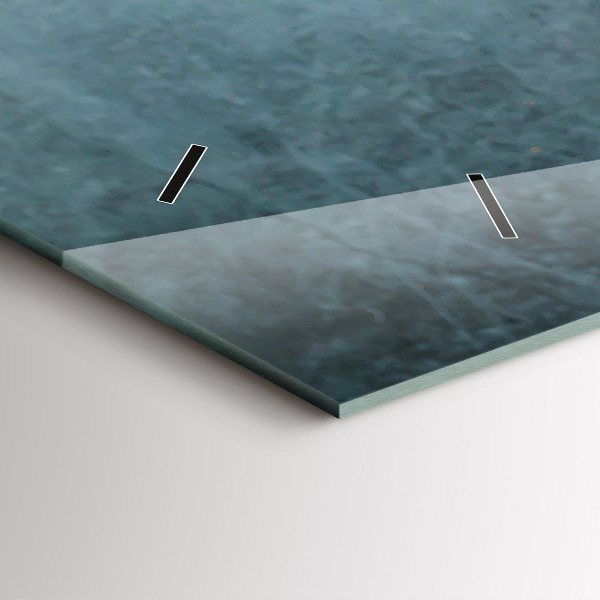 Reloj de cristal horizontal Taza de café