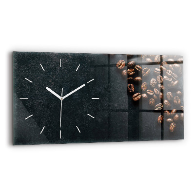 Reloj horizontal Granos de café