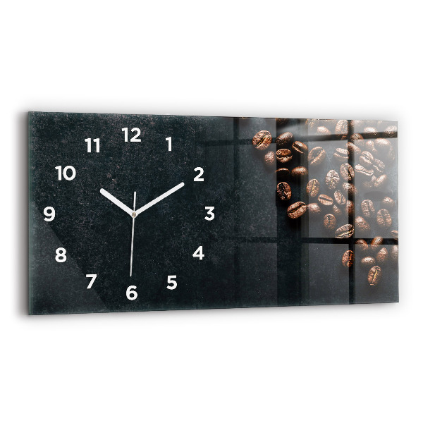 Reloj horizontal Granos de café