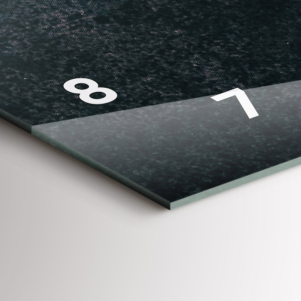 Reloj horizontal Granos de café