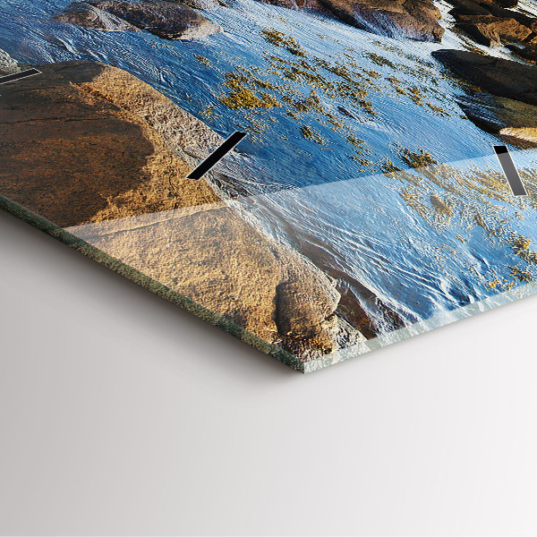 Reloj cuadrado Faro de Annisquam