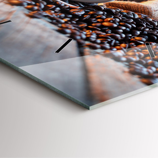 Reloj cuadrado Taza de café