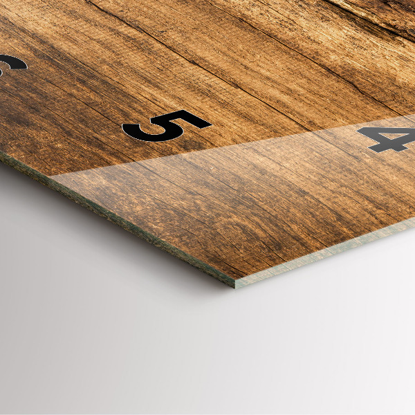 Reloj cuadrado Cucharas de especias