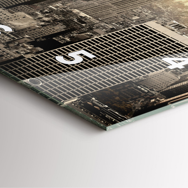 Reloj cuadrado Torres en Nueva York