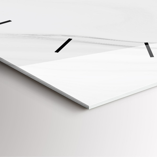 Reloj cuadrado Mármol decorativo