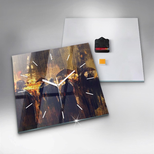 Reloj de pared cuadrado Impresionismo en el arte Mercado