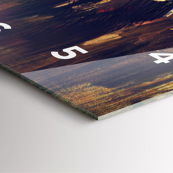 Reloj de pared cuadrado Impresionismo en el arte Mercado