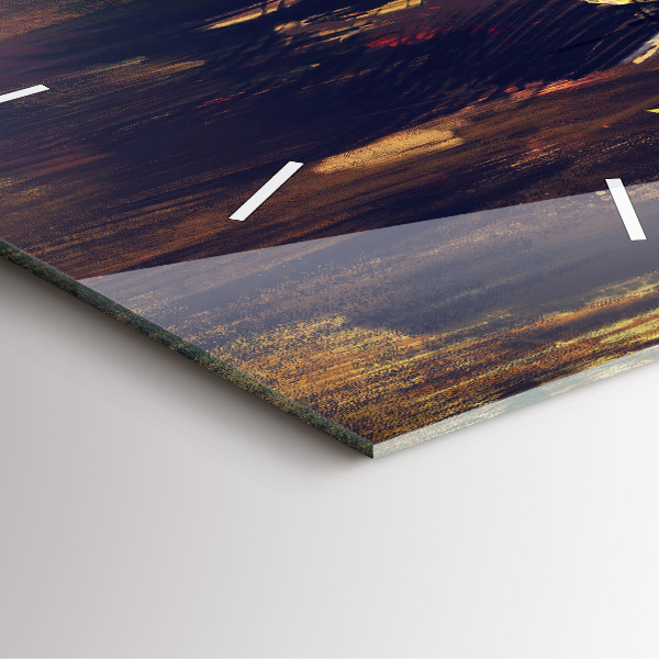 Reloj de pared cuadrado Impresionismo en el arte Mercado