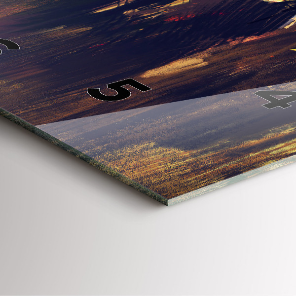 Reloj de pared cuadrado Impresionismo en el arte Mercado