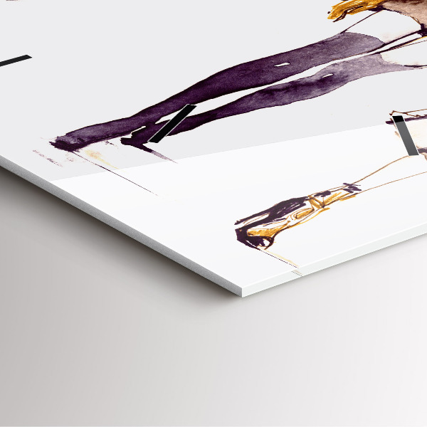 Reloj de pared cuadrado Mujer y hombre