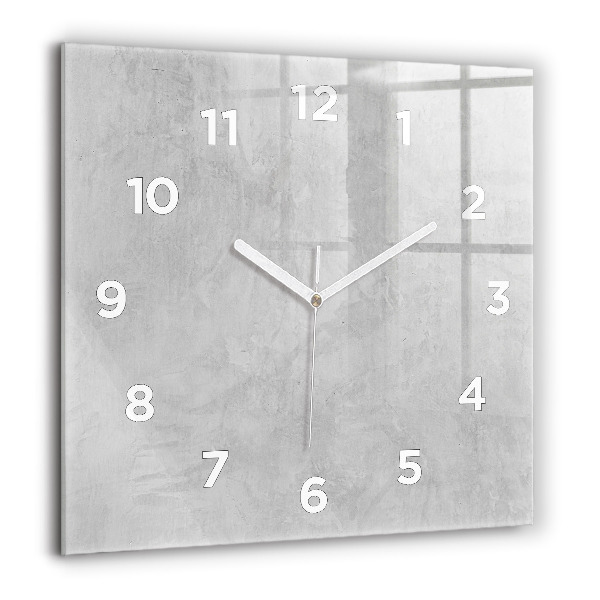 Reloj de pared cuadrado Muro de piedra