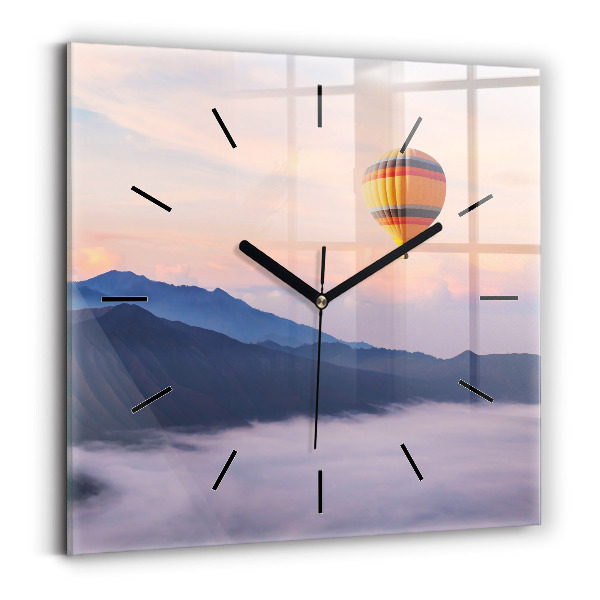 Reloj de pared cuadrado Hermoso paisaje