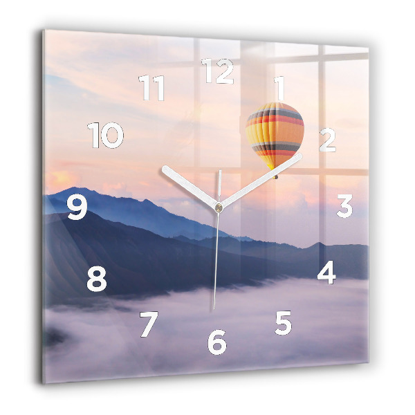 Reloj de pared cuadrado Hermoso paisaje