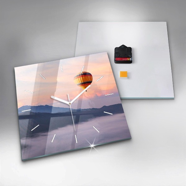 Reloj de pared cuadrado Hermoso paisaje