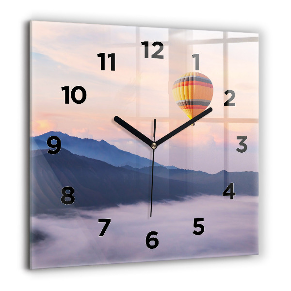 Reloj de pared cuadrado Hermoso paisaje