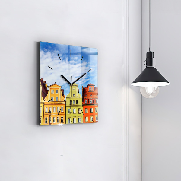 Reloj de pared cuadrado Wroclaw - Casco antiguo