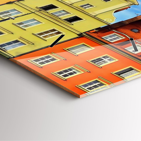 Reloj de pared cuadrado Wroclaw - Casco antiguo