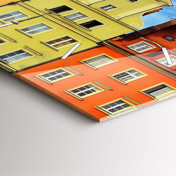 Reloj de pared cuadrado Wroclaw - Casco antiguo