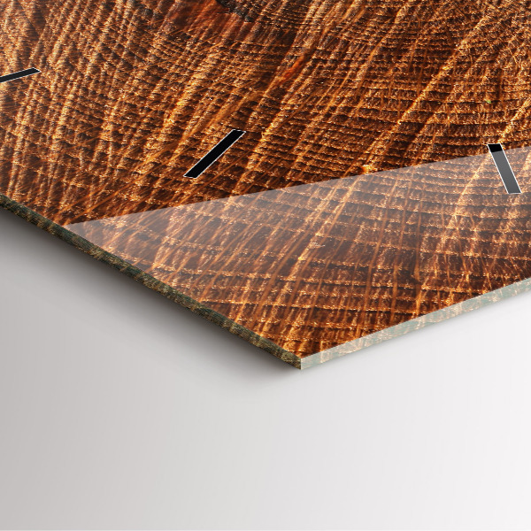 Reloj de pared cuadrado Madera decorativa