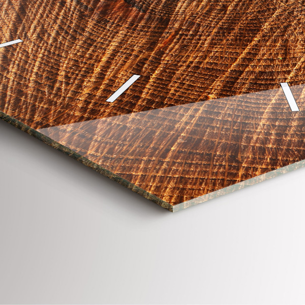 Reloj de pared cuadrado Madera decorativa