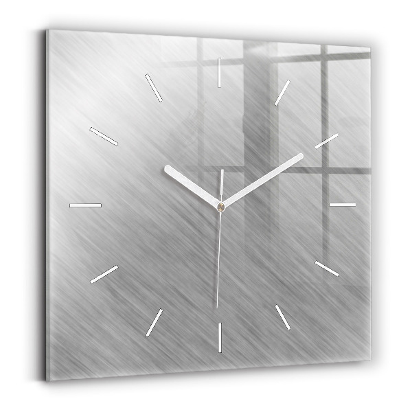 Reloj cuadrado Pared de metal
